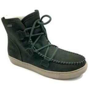Cougar Fabiola Waterproof Suede Forest Green Gorpcore Ankle Boots Size 10 M